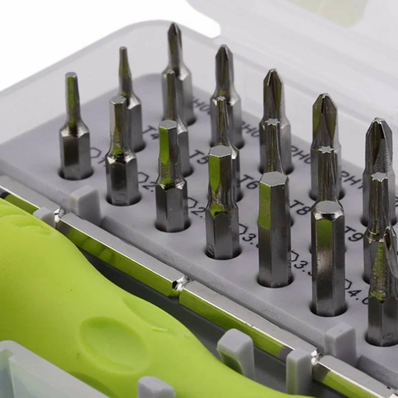 32 In 1 Screwdriver Kit Precision Instruments Repair Tools 30 Bits Fully Equipped With Storage Box | Инструменты
