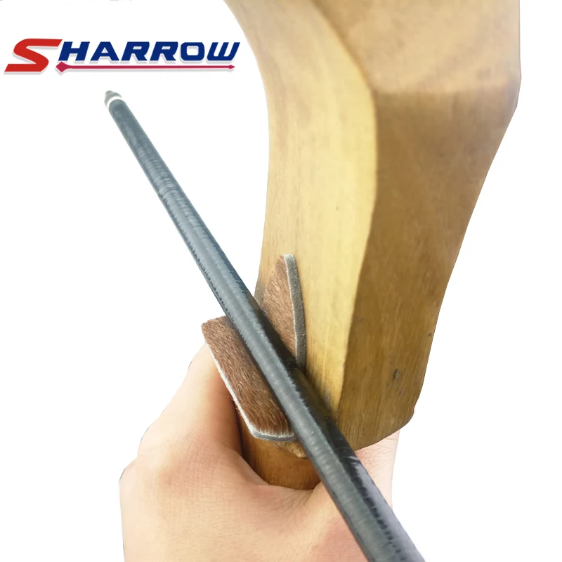 

Sharrow 3 Set Recurve Bow Arrow Set Right Hand and Left Hand Hold Arrow Fur Recurve Bow Arrow Rest