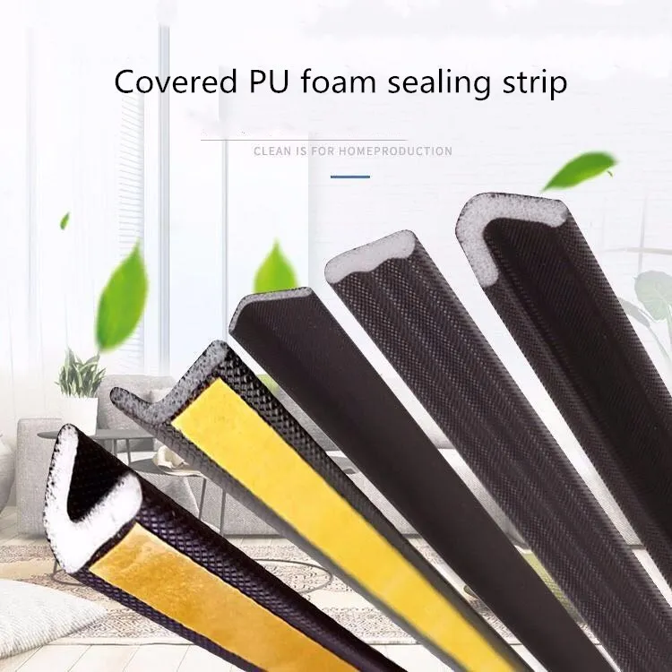 Бесплатная доставка Пенополиуретан звукоизоляция уплотнение зазоров для дверей