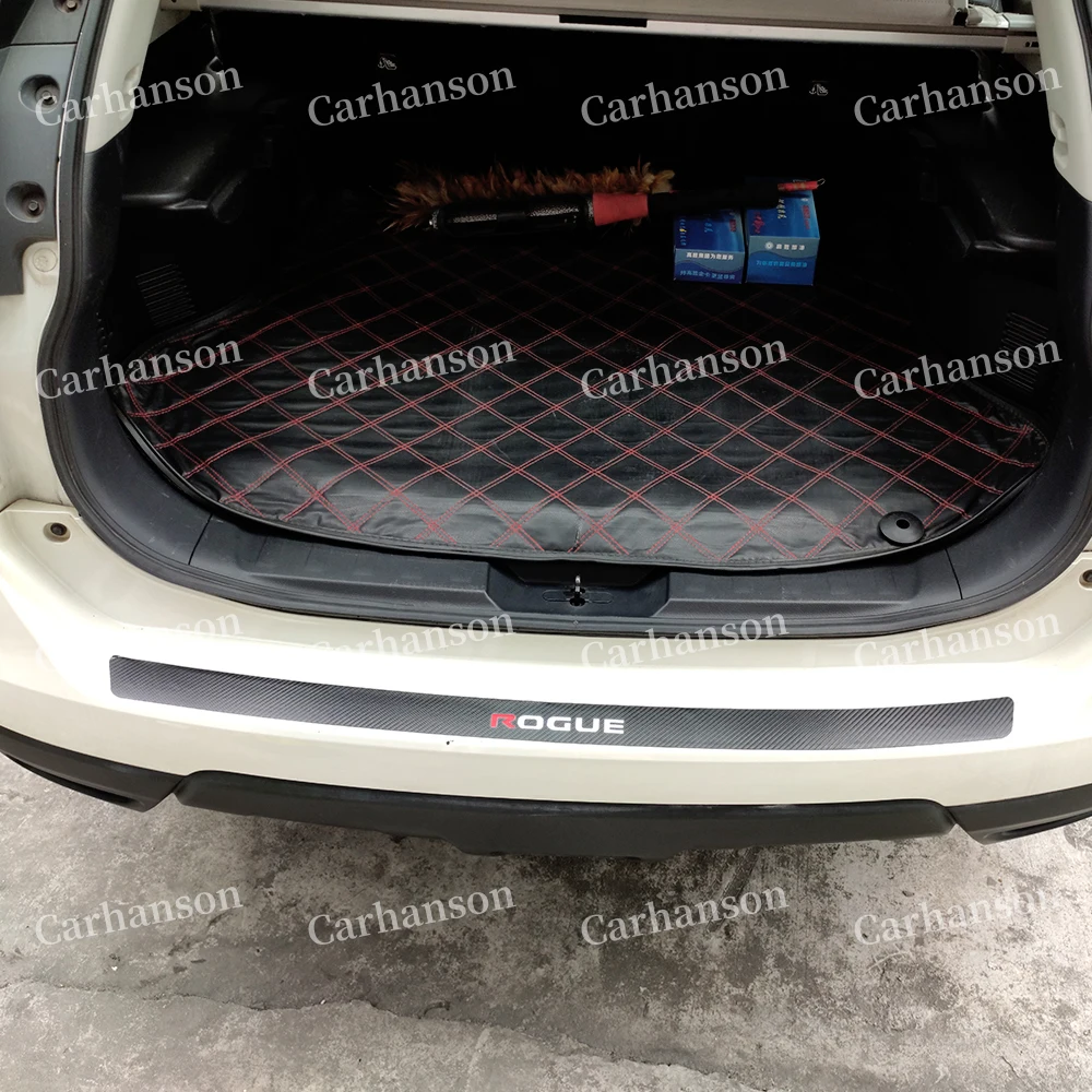 Аксессуары для отделки багажника Nissan Rogue t32 Накладка на порог заднего бампера