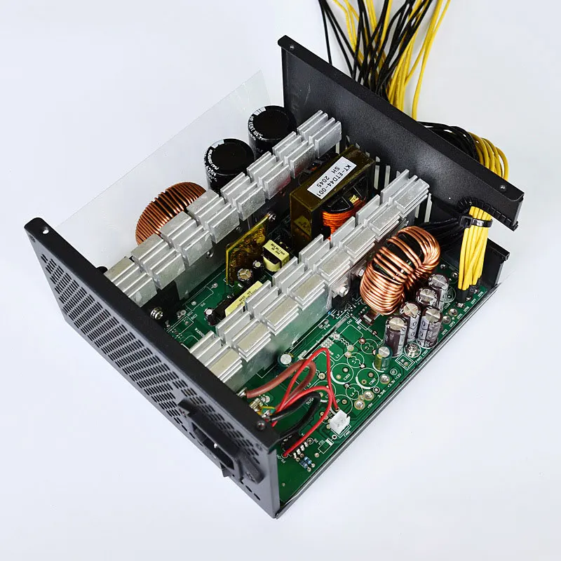 Источник питания для майнинга 4U блок 110 В 240 в ATX 2000 Вт 2400 2600 BTC ETH 10X 6Pin поддержка