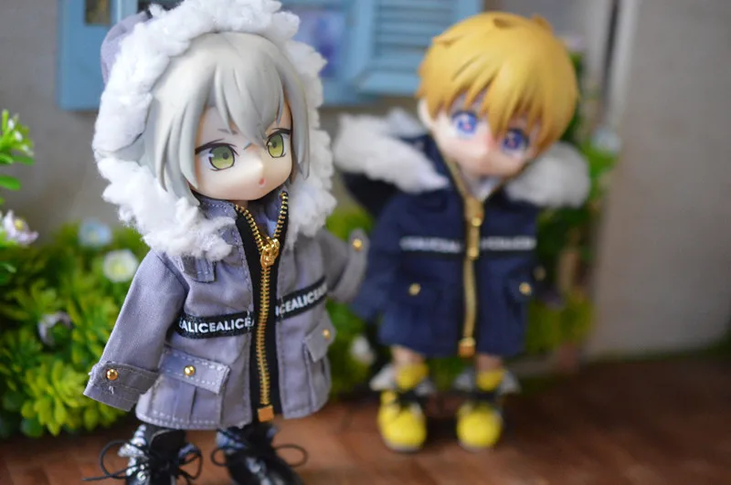 Новинка [1/12 пальто Куклы] OB11 пальто 1/12 кукла obitsu11 одежда(подходит Ob11, obitsu11, BJD12, cu-poche