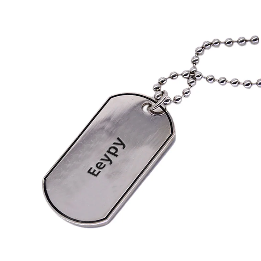 

Металлические бирки для собак Eeypy, персонализируемые идентификационные бирки для кошек и собак, бирки для собак с гравировкой, металлически...