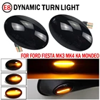 Светодиодный Динамический указатель поворота для Ford Fiesta III MK3 IV MK4 Mondeo MK1 Transit Tourneo MK6 MK7