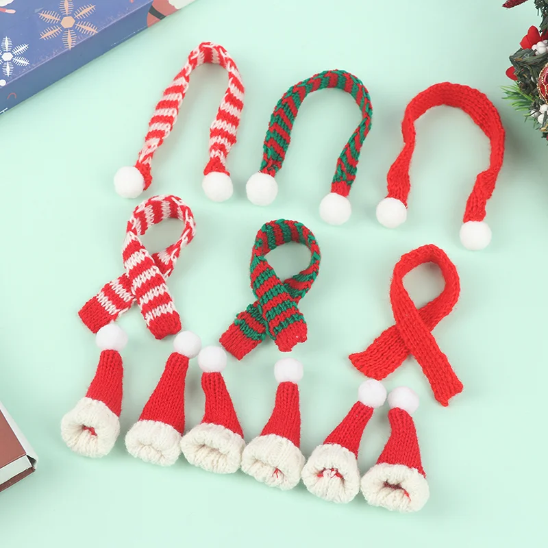 Миниатюрный шарф для украшения кукольного домика 2 шт./компл. аксессуары