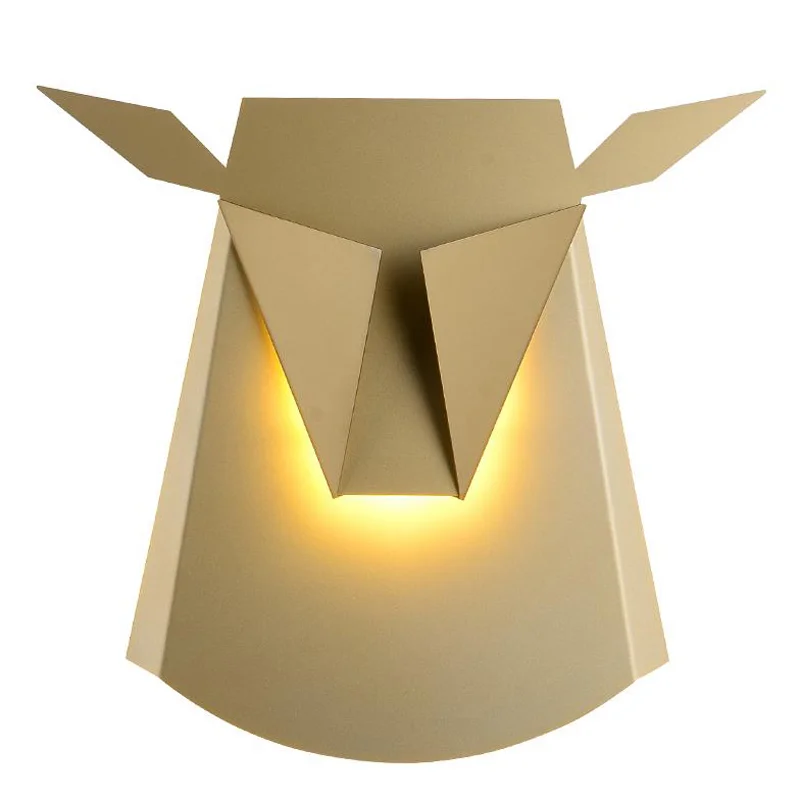 Светодиодное настенное бра в скандинавском стиле современный зеркальный