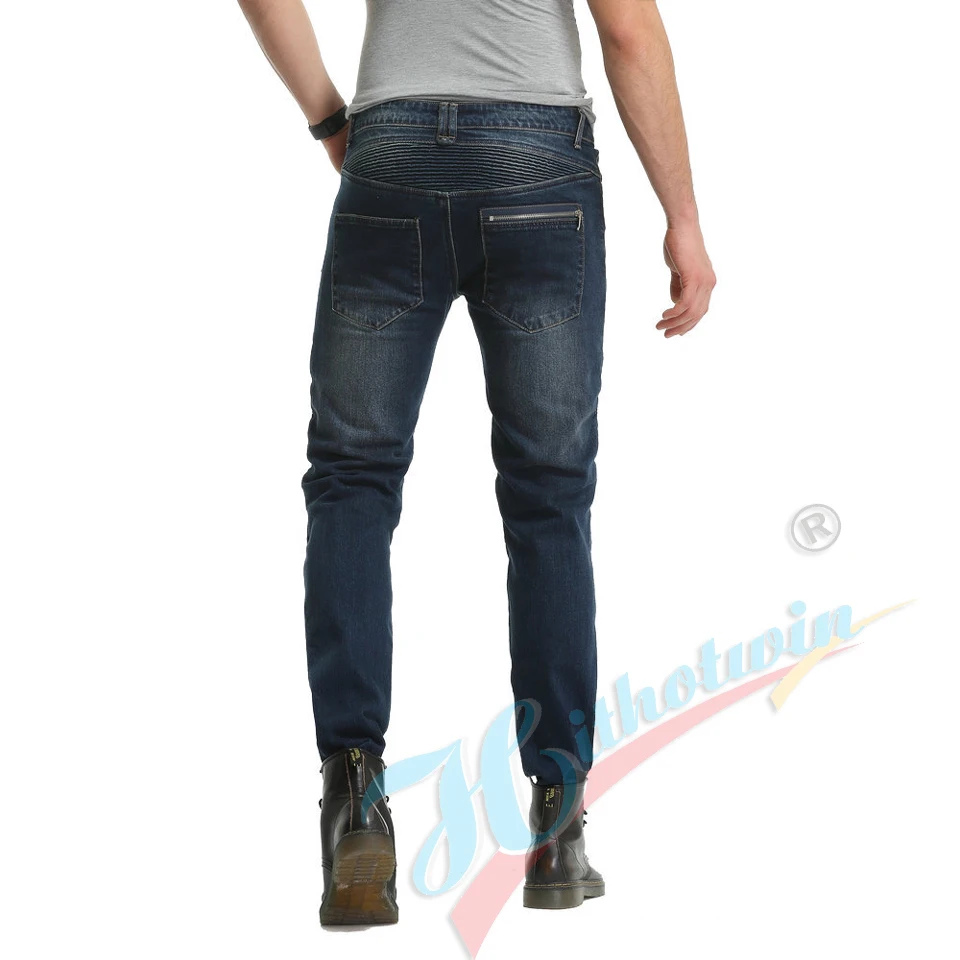 Новинка лета весна осень джинсы для езды одежда мотоцикла плюс бархатные мужские