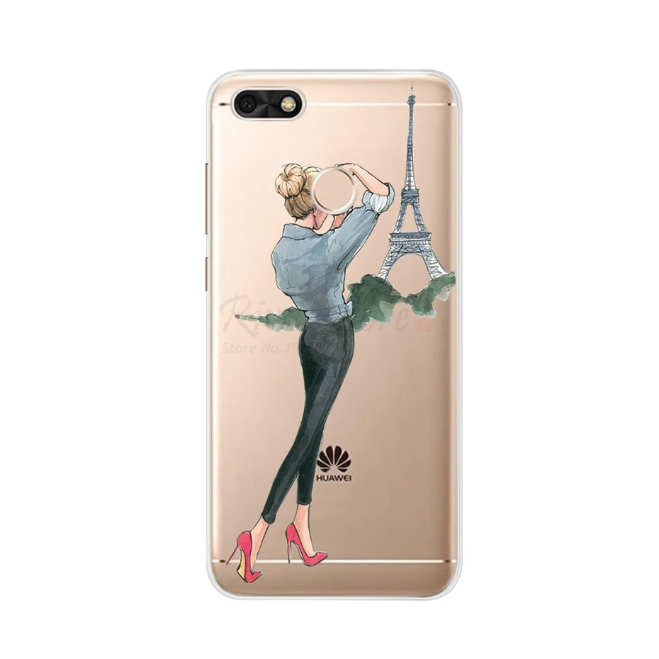 Чехол для huawei Nova Lite SLA-L22 RU Version, мягкий чехол из ТПУ, силиконовый милый чехол для huawei Nova Lite, чехол 5,0"