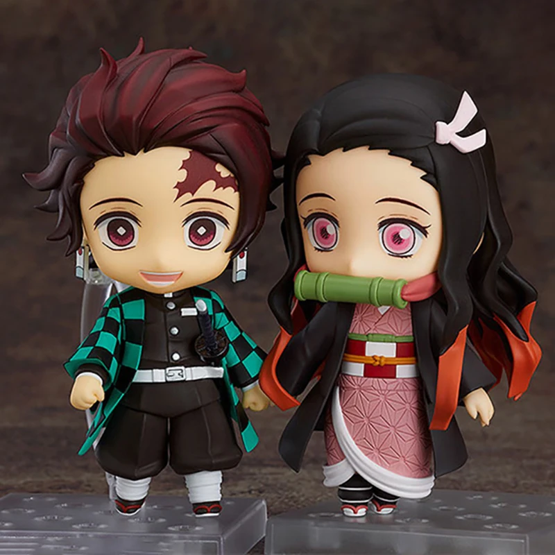 Экшн-фигурка из аниме рассекающий демонов в стиле Q 1193 Tanjirou Kamado Nezuko 1194 Agatsuma Zenitsu 1334