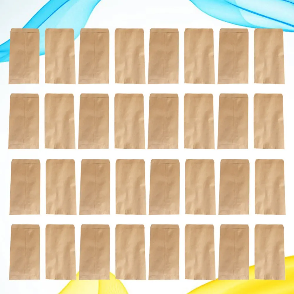 100 шт. бумажные пакеты для хранения|Подарочные сумки и упаковка| |