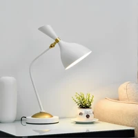odiff tongliang post modern simple bedroom bedside table lamp living room study student wedding iron reading led lamp