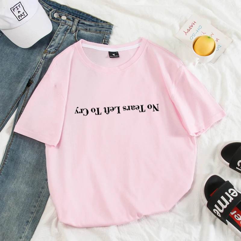 

Dandeqi Harajuku Women's Tops Summer New Loose Casual Letter Print T-Shirt Femme Short Sleeve 100% Cotton Tees Camiseta Mujer
