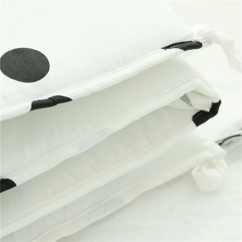 Детский Хлопковый бампер для кроватки U-образная подушка защиты от столкновений