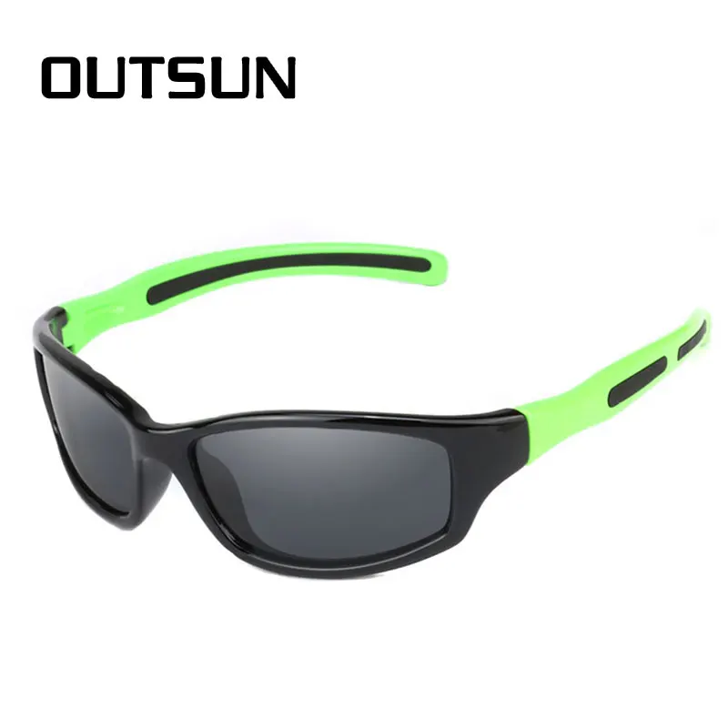 Детские поляризованные солнцезащитные очки OUTSUN TR90 спортивные модные солнечные