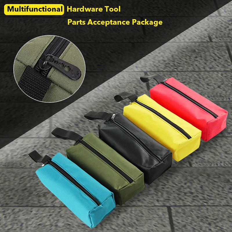 

600D Oxford Cloth Waterproof Multi-purpose Tool Bag Screwdriver Plier Repair Hand Tools Organizer Electrician Kit With Wristband