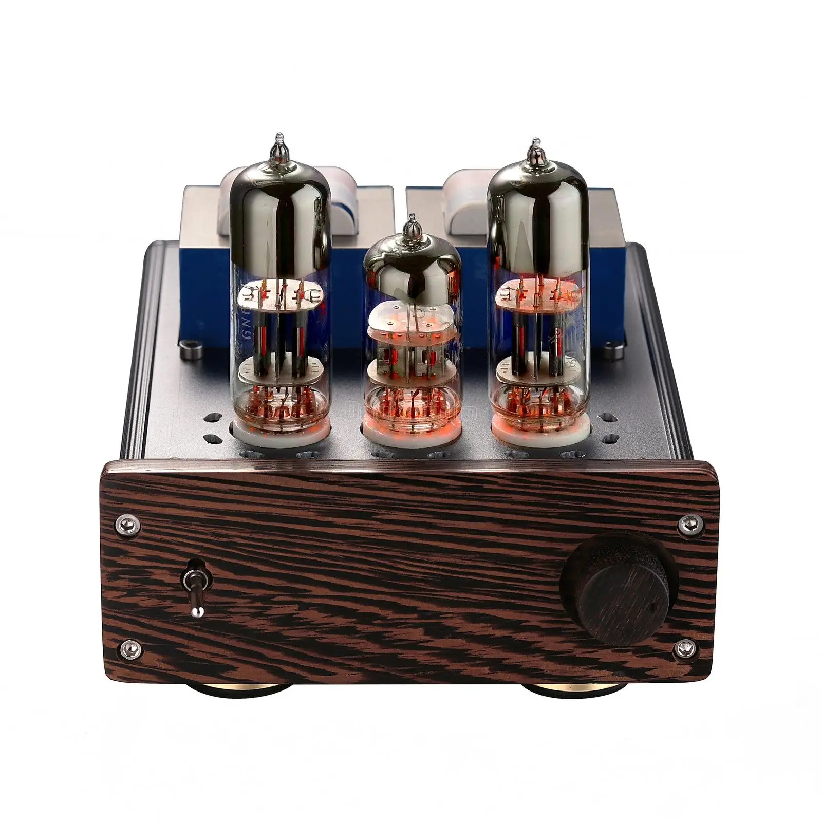 Вакуумный ламповый усилитель Douk audio Mini 6N6 + 6N2 Hi-Fi SEPP Class AB Настольный мощности |