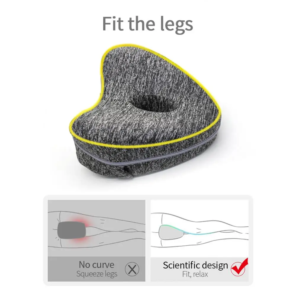 Ортопедическая подушка с эффектом памяти стирающаяся для снятия симптомов боли