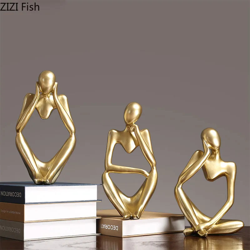 Минималистский современный декор для гостиной мягкие украшения дома золотые