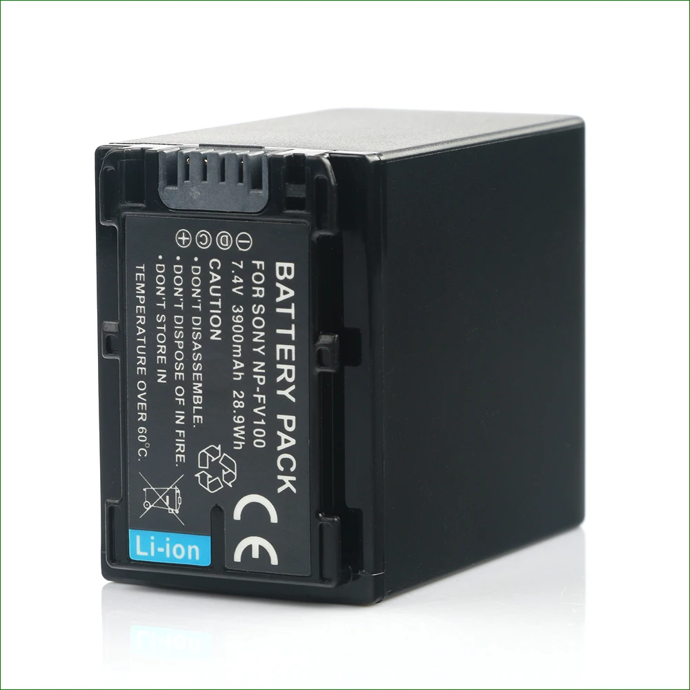 LANFULANG NP-FV100 аккумуляторные батареи NP FV100 Камера Батарея для Sony HDR-CX110 HDR-CX115 HDR-CX116
