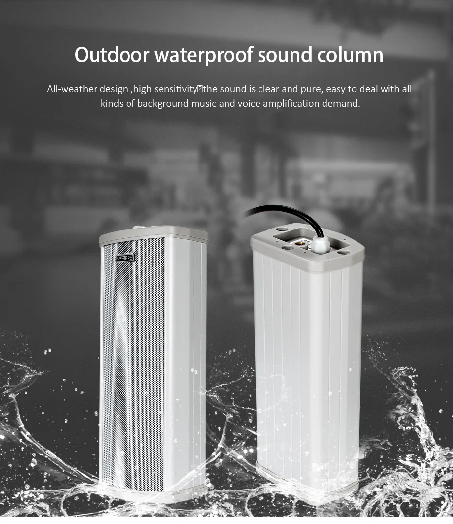 LD-192 мини наружная Водонепроницаемая акустическая система имеет хорошее качество звука