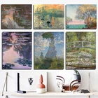 Постер Клода Моне, винтажные обои, холст, живопись, гостиная, украшение для дома, современные Фотообои