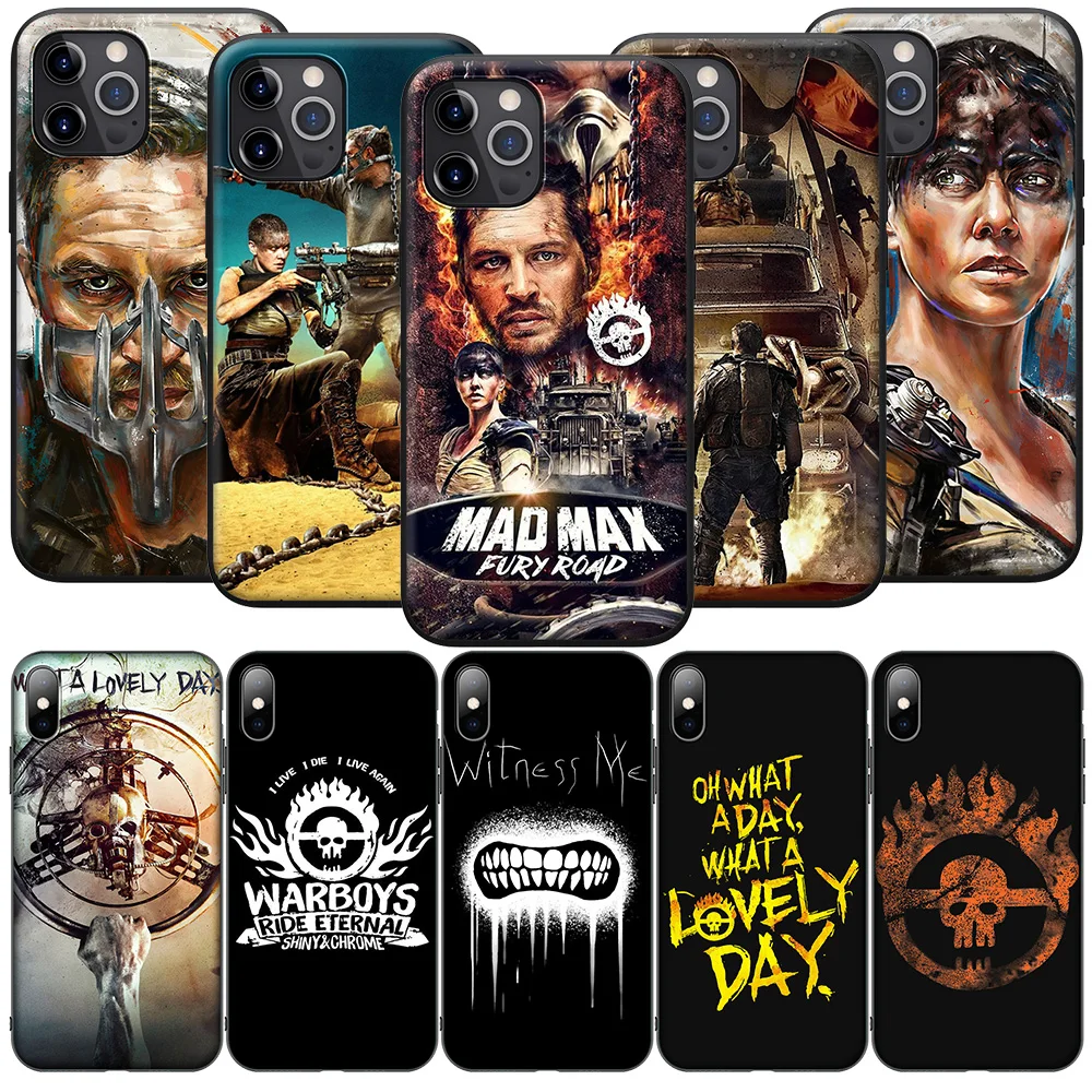 GX127 Mad Max Fury Road силиконовый мягкий чехол для iPhone 13 12 Mini 11 Pro XS XR X 8 7 6 6S Plus 5 5S SE 2020 |