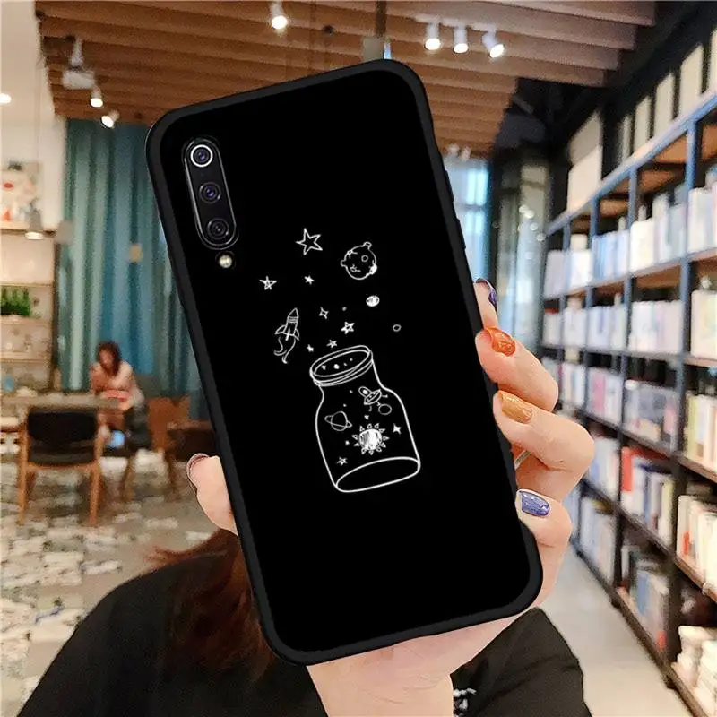 

Black and white lines Phone Case For Xiaomi Redmi 7 9t 9se k20 mi8 max3 lite 9 note 8 9s 10 pro