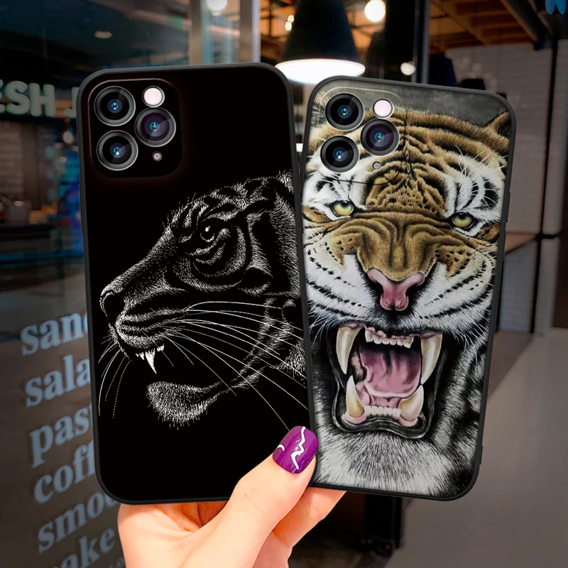 

Wolf warrior mobile phone case is suitable for iPhone 11 12 Mini Pro Max fashion animal Original Liquid Silicone Luxury Case