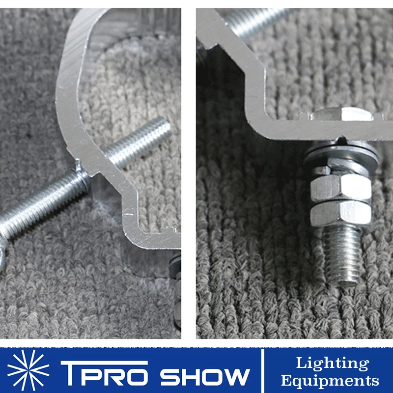 10 шт. Зажим алюминиевый светильник с зажимами сценический аксессуар для