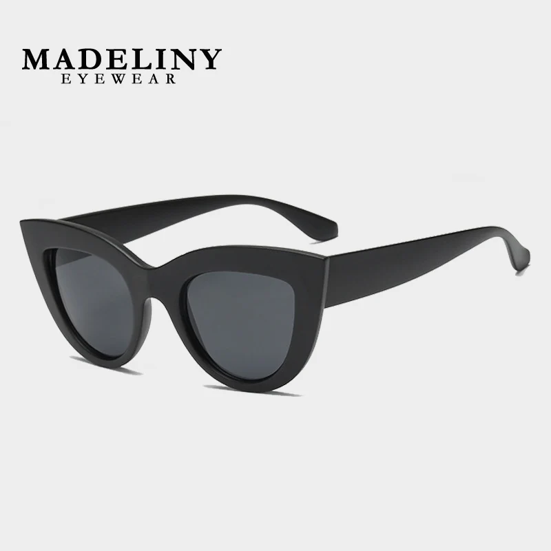 Женские винтажные солнцезащитные очки кошачий глаз с защитой UV400 | Аксессуары для