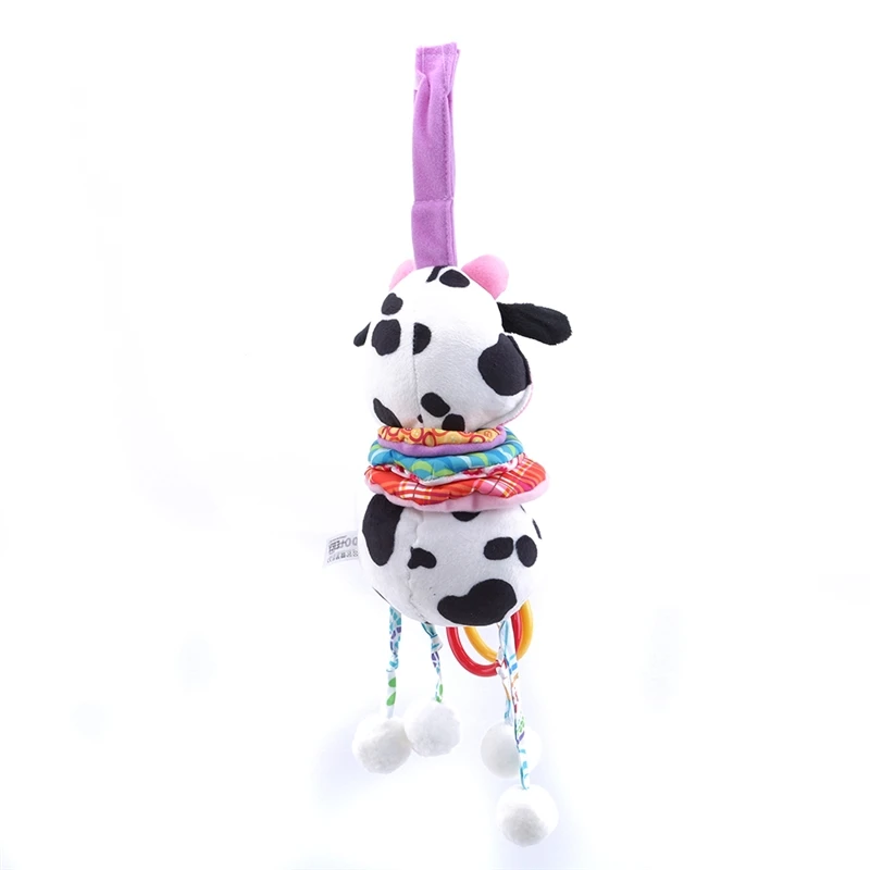 

Cartoon Baby Toys 0-12 Months Bed Stroller Baby Mobile Hanging Rattles Newborn Plush Infant Toys for Baby Boys Girls Gifts