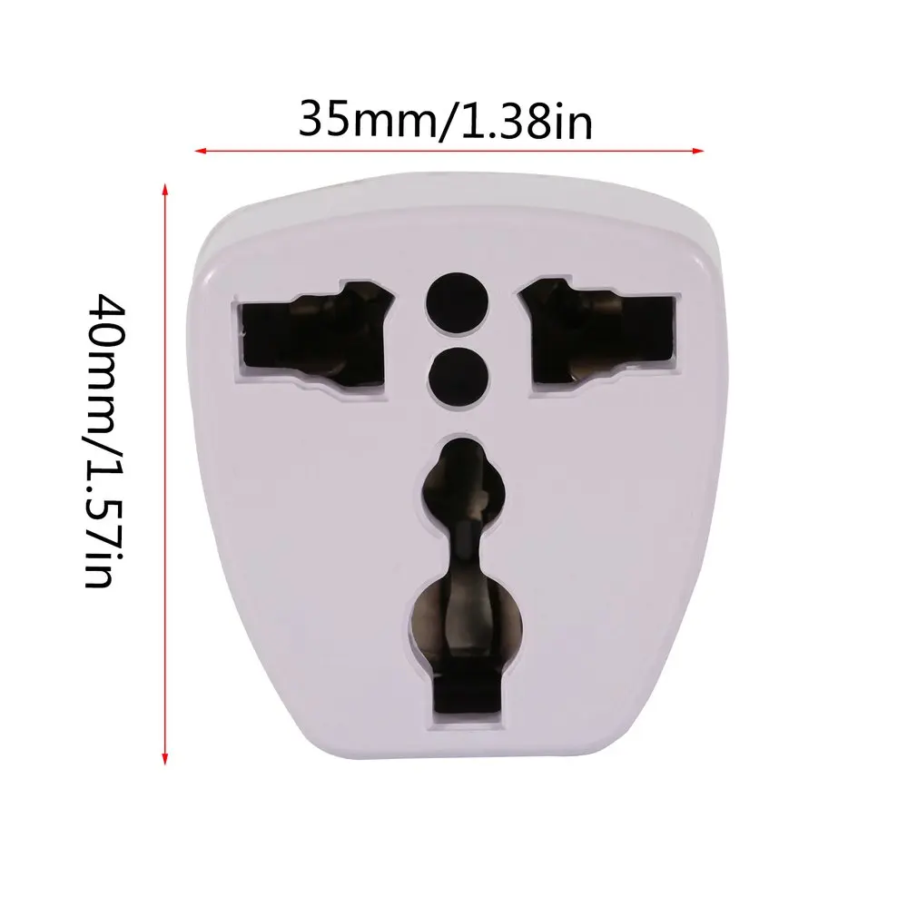 

Universal US EU AU UK Converter to UK US AU EU AC Travel Power Plug Charger Adapter Connector UK plug Three pins Socket Convert