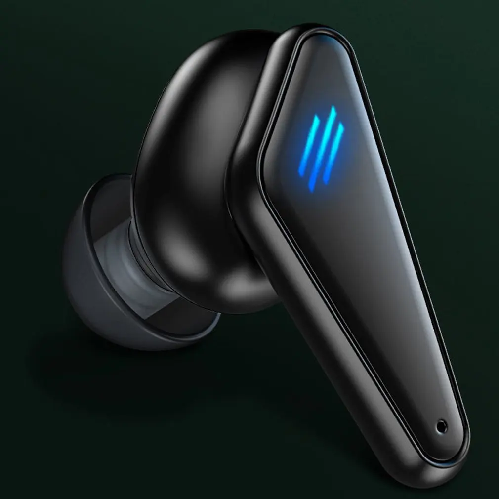 

TWS Wireless Bluetooth Earphones Gaming Headset Earbuds Super Bass With LED Light Low Latency Sound Positioning For Smart Phones