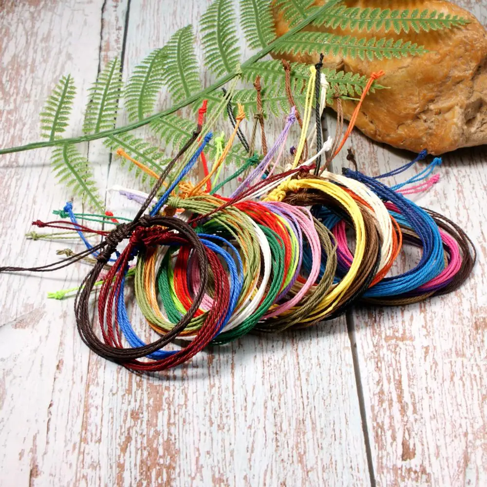 Женский многоуровневый плетеный браслет G.YCX модные летние браслеты из плетеной