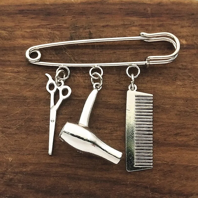 2020 креативная индивидуальная брошь для парикмахерской очаровательные ювелирные
