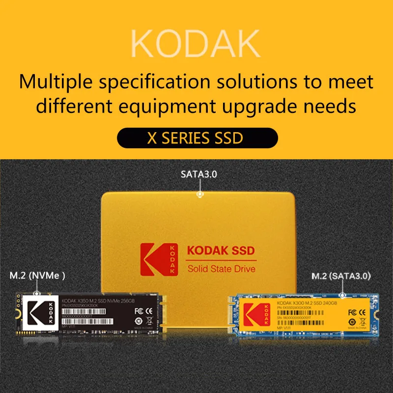 M2 SSD Kodak M.2 1 ТБ 500G 250G HD NVMe жесткий диск HDD X300 твердотельный PCIe для ноутбука |