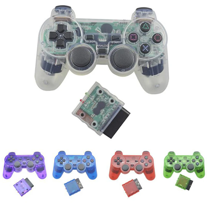 BEESCLOVER для sony PS2 2,4G беспроводной аналоговый контроллер Bluetooth геймпад для игровой станции 2 джойстика для Dualshock 2 d30