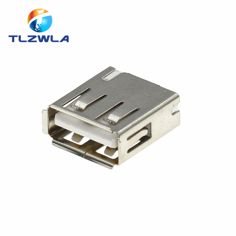

10PCS A Female Welding Line 15.0MM Welding Line Type A Female USB Driver Block Injection Body USB Interface