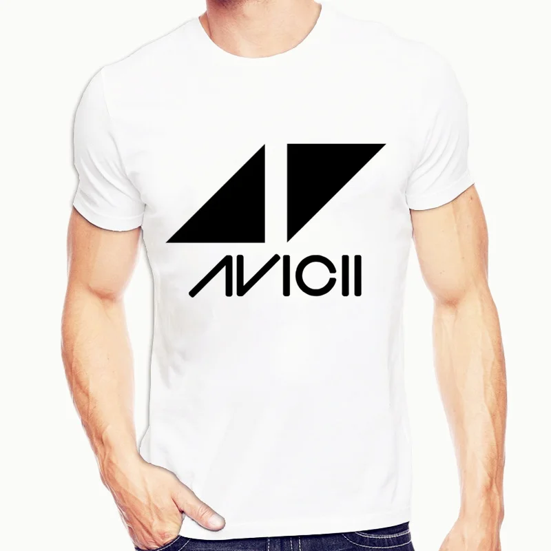 Dj Avicii футболки для мужчин Harajuku забавная Мужская футболка с рисунком Хип Хоп