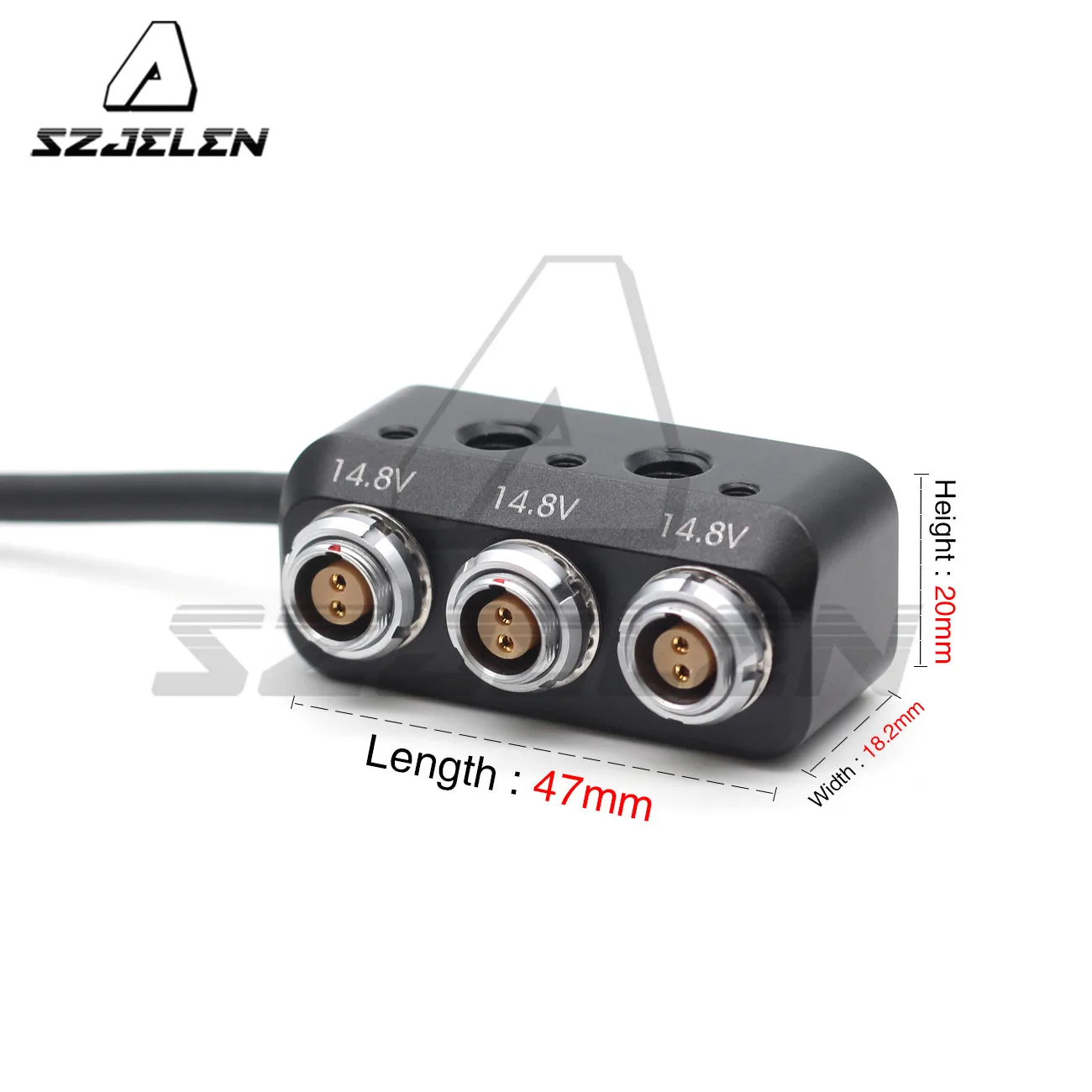 0F 3pin Male to 0B 2pin Female Hub Adapter Splitter for ARRI /SONY Camera Power Supply Distributor three way | Обустройство дома