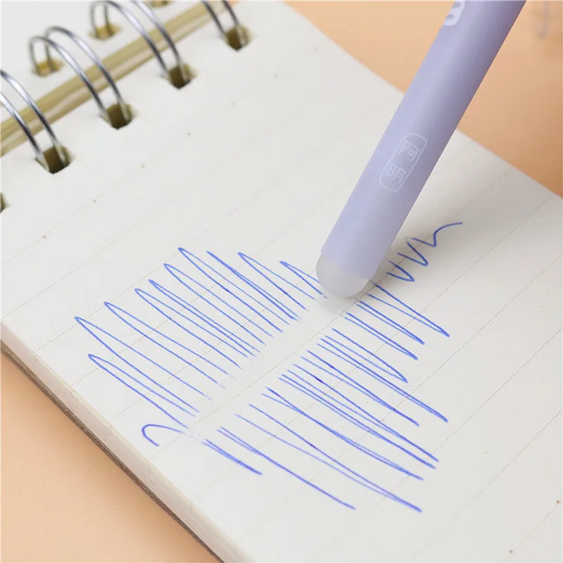 3PCS/LOT Cute erasable pen candy-colored pet dog school stationery 0.5mm blue ink gel pens