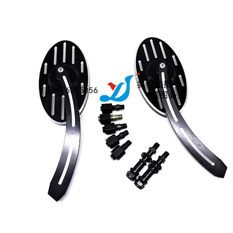 Высокое качество металлический мотоцикл зеркало заднего вида скутер с ЧПУ