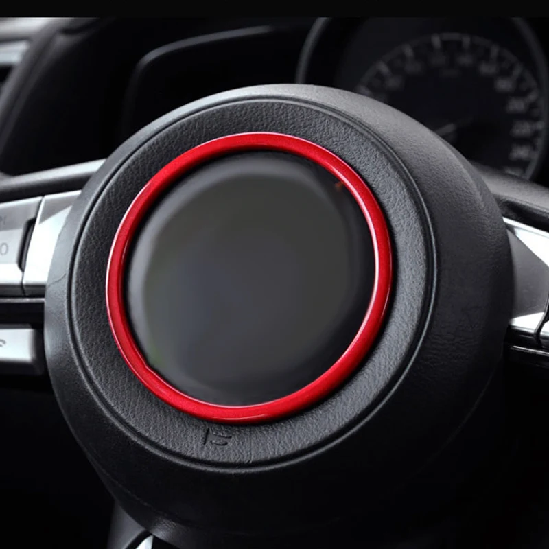 Автомобильная оплетка рулевого колеса отделкой круг, Цехин, Стикеры для Mazda 2 3 6 Demio CX3 CX-3 CX-5 CX5 CX7 CX9 Axela ATENZA
