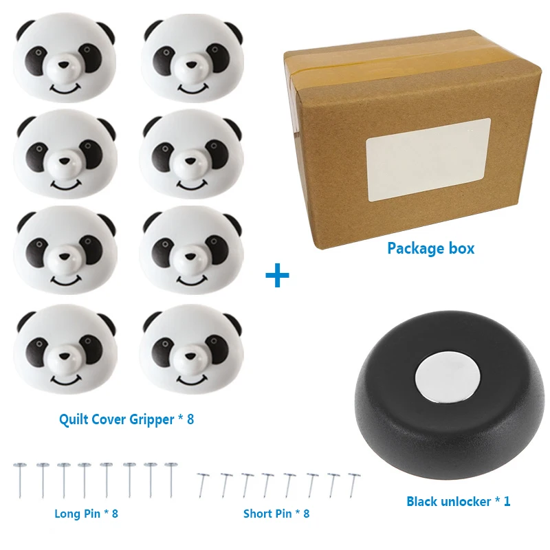 8 шт. зажим для пододеяльника и сумки с магнитом | Дом сад