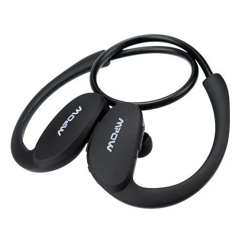 Mpow Cheetah оригинальные Bluetooth наушники Беспроводные спортивные наушники водонепроницаемые наушники AptX стерео для IOS Andriod - Цвет: Black