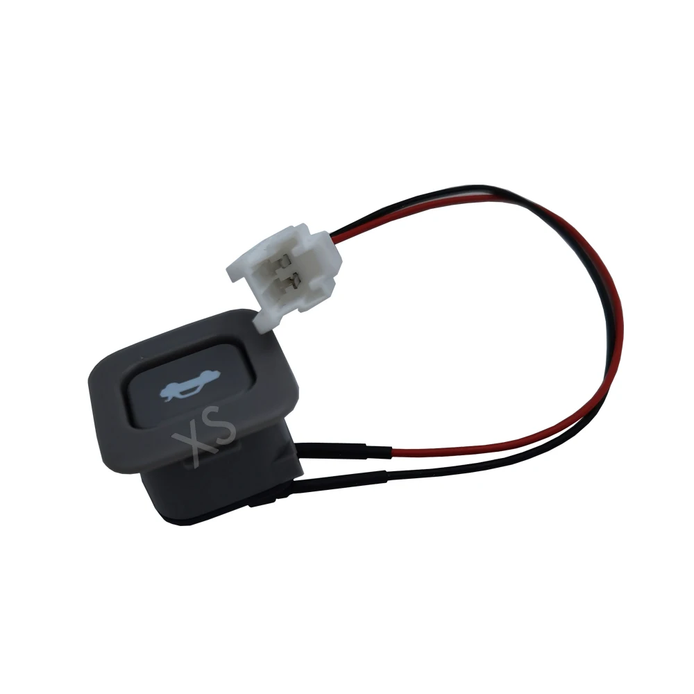 Задний багажник Кнопка открытия дверей переключатель-углеродное волокно Задняя