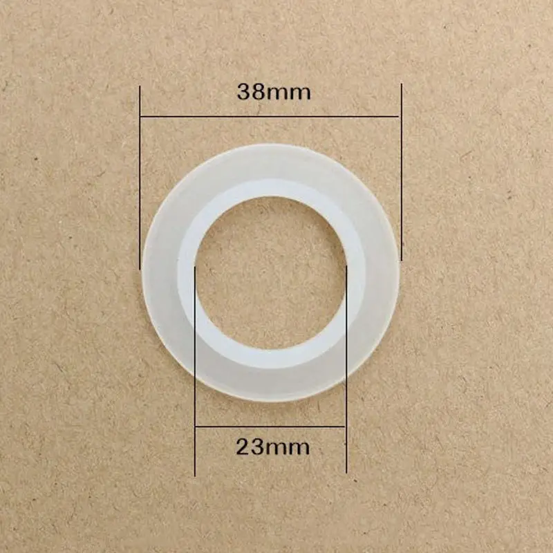 Силиконовое уплотнительное кольцо для раковины в ванной комнате черное ванны