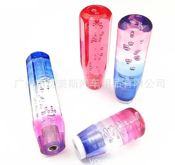 New 15cm Shift Knob Universal Crystal Bubble Gear Colorful Cool LED Light Fit For BMW Ford Passat Audi honda Toyota | Автомобили и