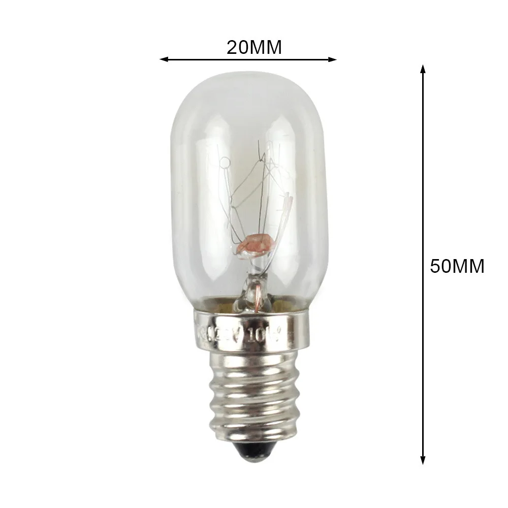 Американская стандартная лампочка для холодильника E12S Маленький Винт 120 V 10W Lampblack