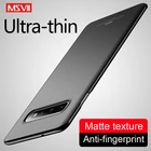 Матовый чехол Msvii для Samsung Galaxy S10 Plus S9, S10 E Lite, чехлы из поликарбоната для Samsung S10 S9 S8 Plus S10E